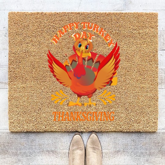 Thanksgiving Coir Doormats