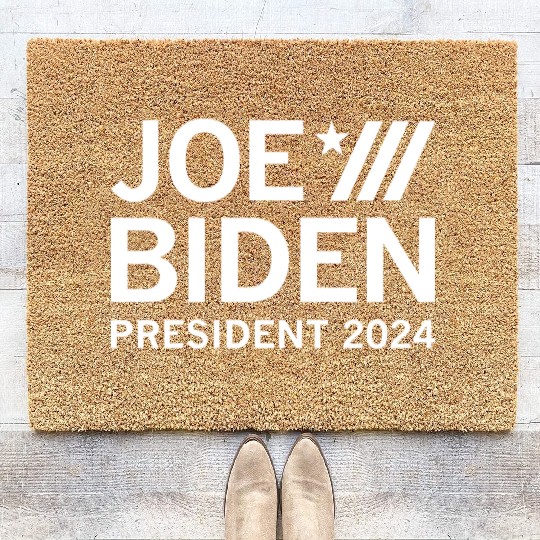 Joe Biden President 2024 Coir Doormats