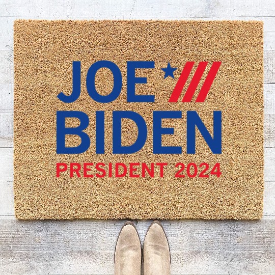 Joe Biden President 2024 Coir Doormats