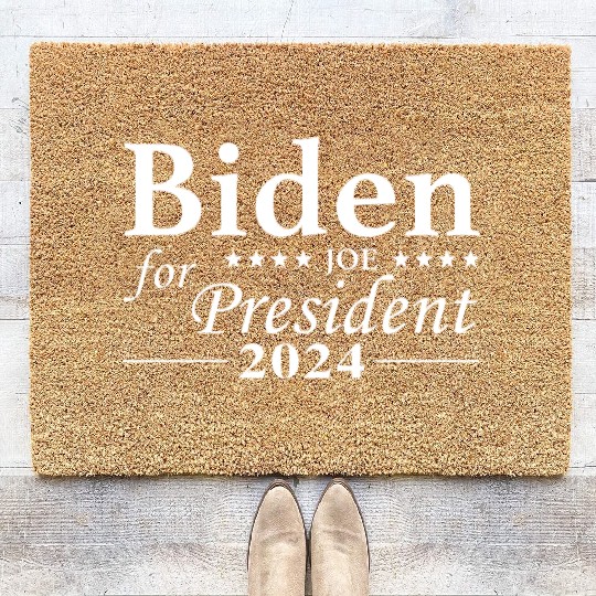 Joe Biden For President 2024 Coir Doormats