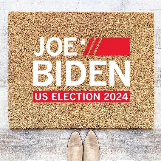 Joe Biden US Election 2024 Coir Doormats