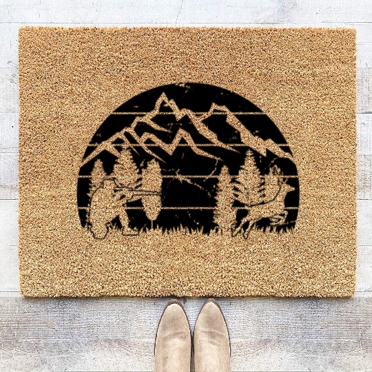 Hunting Deer Hunting Season - Deer Hunter Coir Doormats
