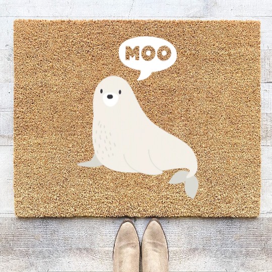 Sea Lion Seal Marine Biology Marine Biologist Coir Doormats