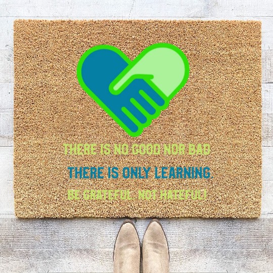 Be grateful not hateful! Coir Doormats