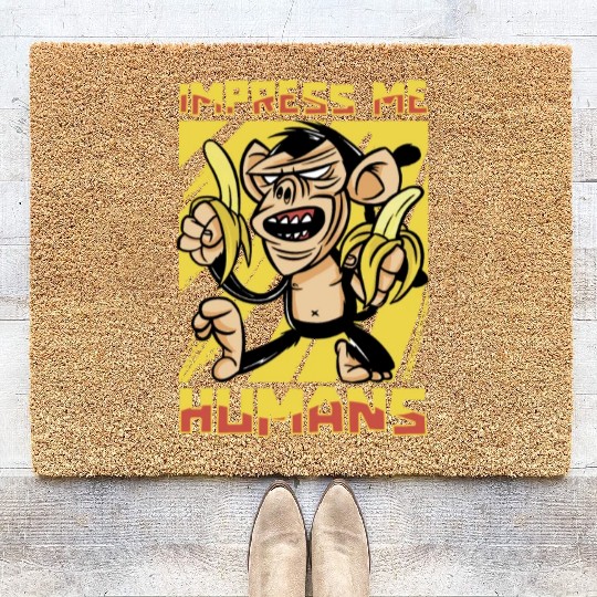 Monkey Banana Coir Doormats