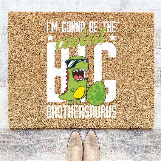 Big Brother Rex Dinosaur Brothersaurus Rex Tyranno Coir Doormats