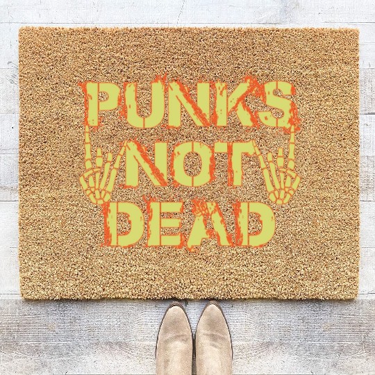Punk´s not Dead Coir Doormats