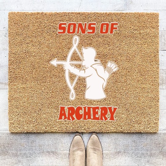 sons of archery Coir Doormats
