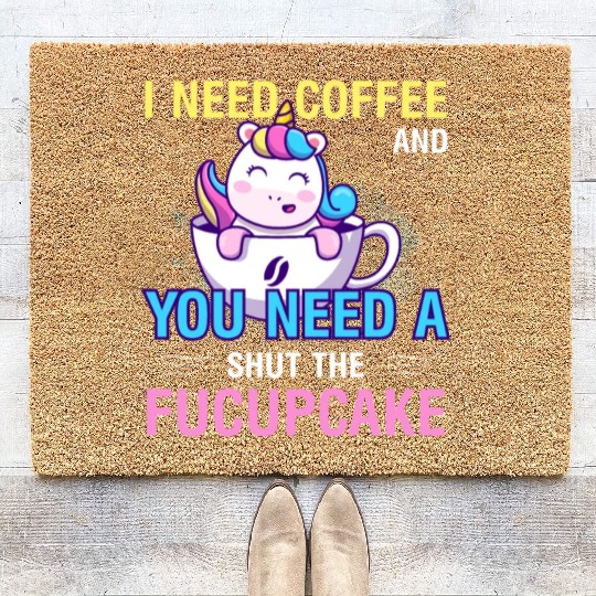 Biker Biker, Dirt, Bike, Skull, Skeleton Coir Doormats