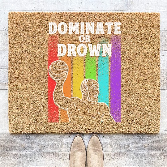 Water Polo Water Sports Polo Swimming Pool Player Coir Doormats