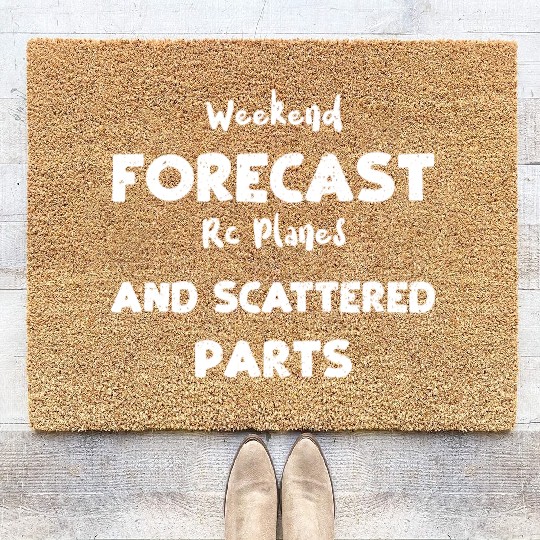 Weekend Forecast Rc Planes And S... Coir Doormats