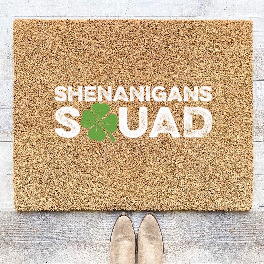 Shenanigans Squad Gangster Gift Coir Doormats
