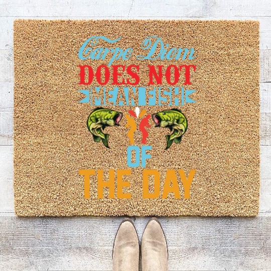 carpe Diem Coir Doormats