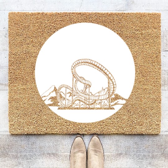 Roller Coaster Coir Doormats