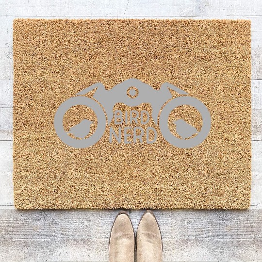 Bird Nerd Coir Doormats