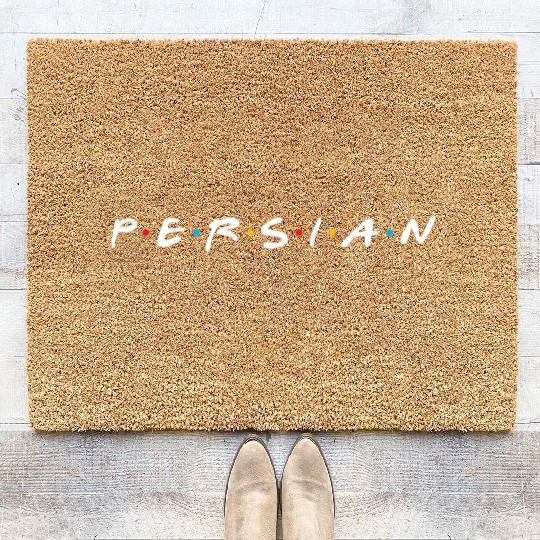 Persian friends - Persian (iran) design Coir Doormats