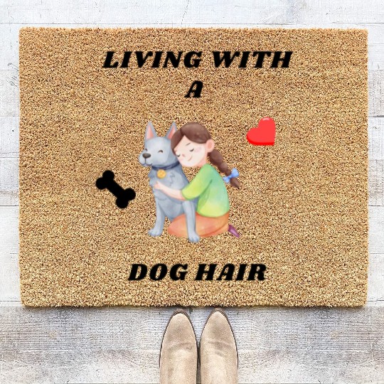 Living With A Dog Hair Coir Doormats