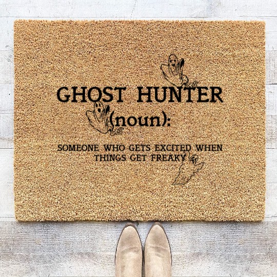 Ghost Hunters Like It Freaky Coir Doormats