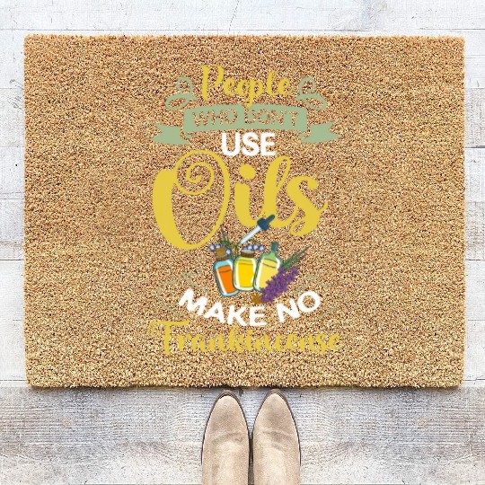 Essential Oil Diffuser Peppermint Aromatherapy Coir Doormats