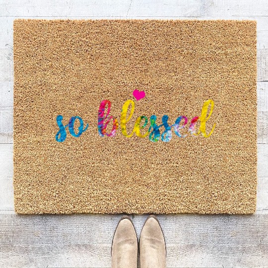so blessed Coir Doormats