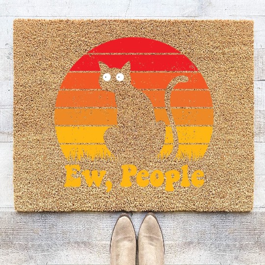 Ew People Coir Doormats