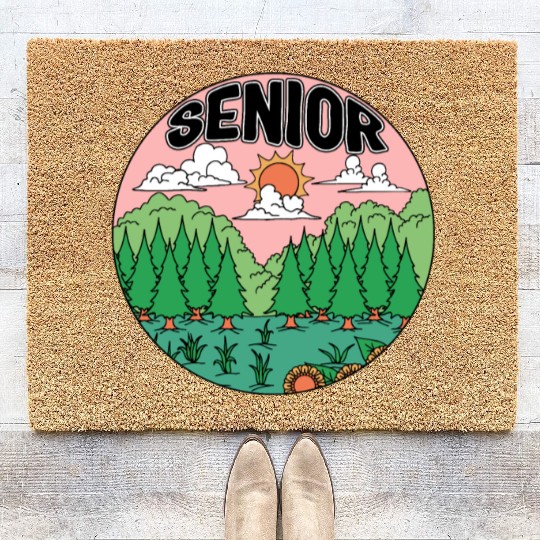 Graduation Coir Doormats, Senior Class Of 2023 Gift End