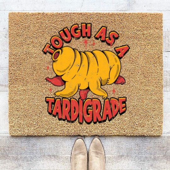 Tough as a tardigrade - organism Coir Doormats