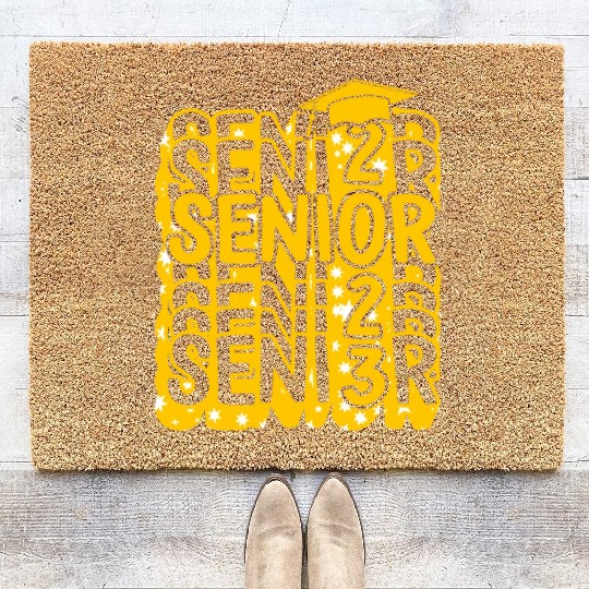 Graduation Coir Doormats, Senior Class Of 2023 Gift End