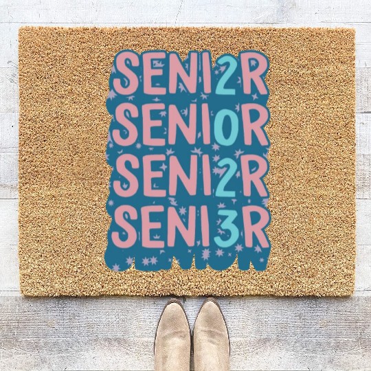 Graduation Coir Doormats, Senior Class Of 2023 Gift End