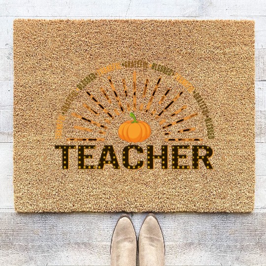 Thanksgiving Coir Doormats, Thankful Blessed And Kind
