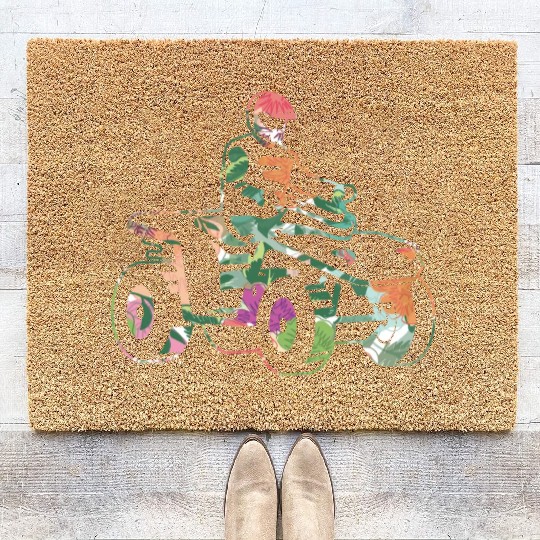 ATV Bike Girls Offroad 4 wheeler Quad Coir Doormats