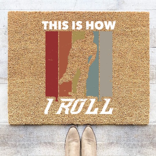 Skateboard Skater Coir Doormats