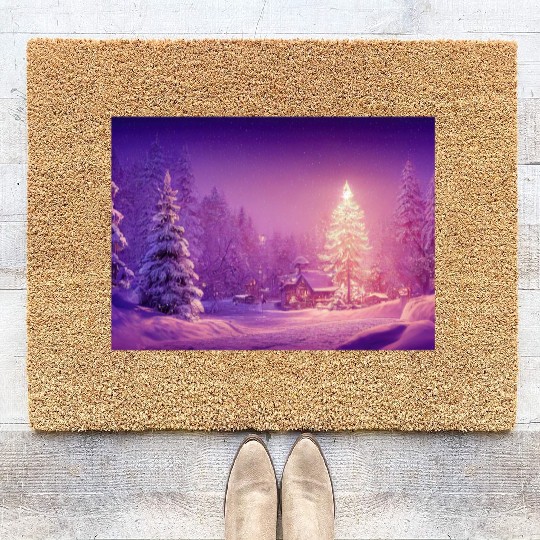 Christmas 16 Coir Doormats