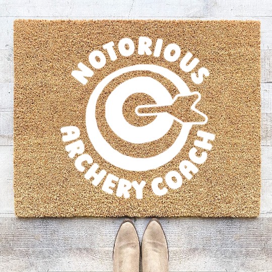 Archery Archery Coach Coir Doormats