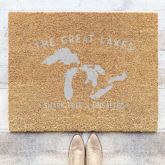 Great Lakes Shark Free And Unsalted Sweat Coir Doormats