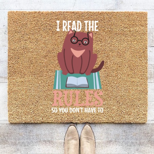 Funny game evening board game design Coir Doormats