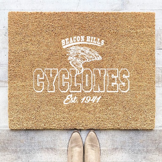 Beacon Hills High School Cyclones Coir Doormats