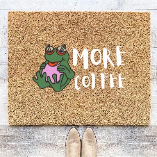 Agalychnis Callidryas Red Eyed Tree Frog Coir Doormats