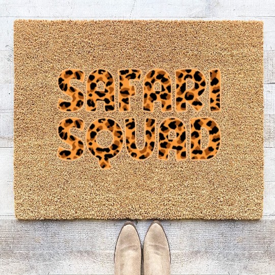 Safari Squad - African Safari Adenventures Coir Doormats