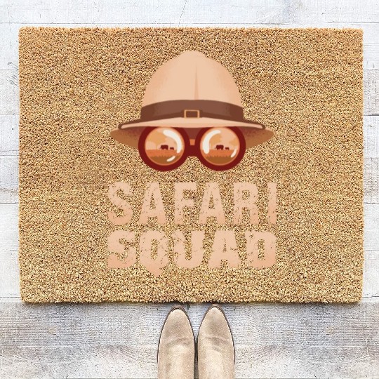 Safari Mode - African Safari Adenventures Coir Doormats