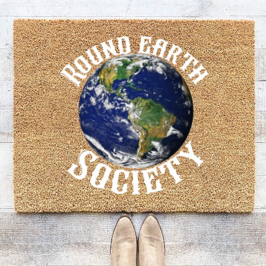 Round earth society Coir Doormats