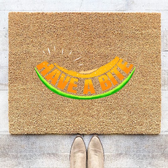 Have A Bite Of This Watermelon - Vegetarian And Coir Doormats