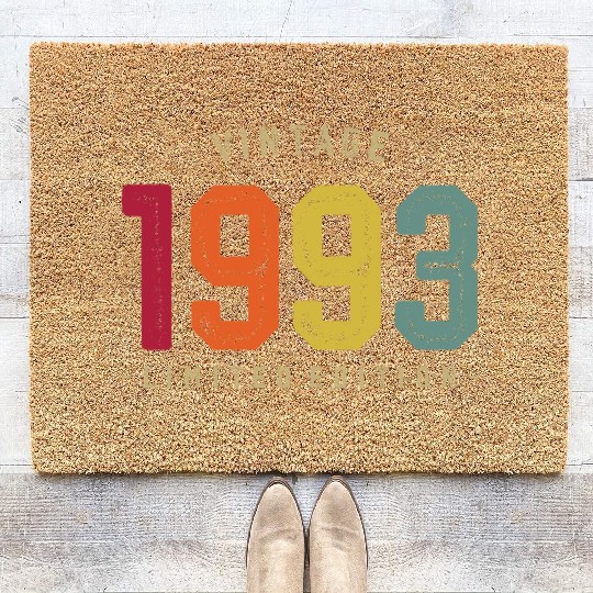 Vintage 1993 Coir Doormats