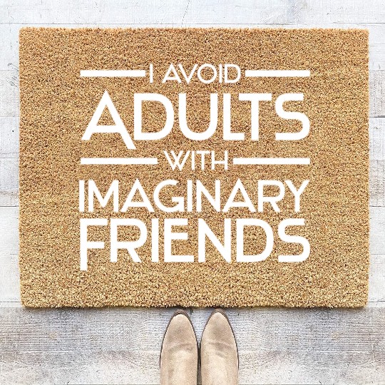 Atheist Science | Atheism Faith Gift Coir Doormats