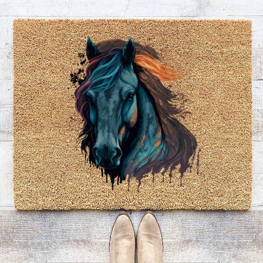 Pony Face Coir Doormats