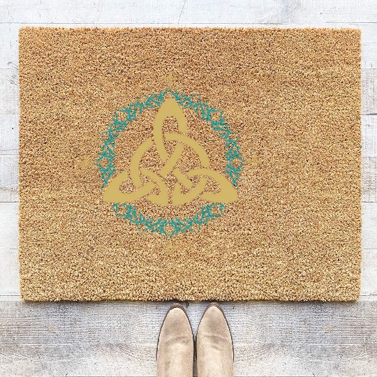 Celtic Knot Vikings Viking Coir Doormats