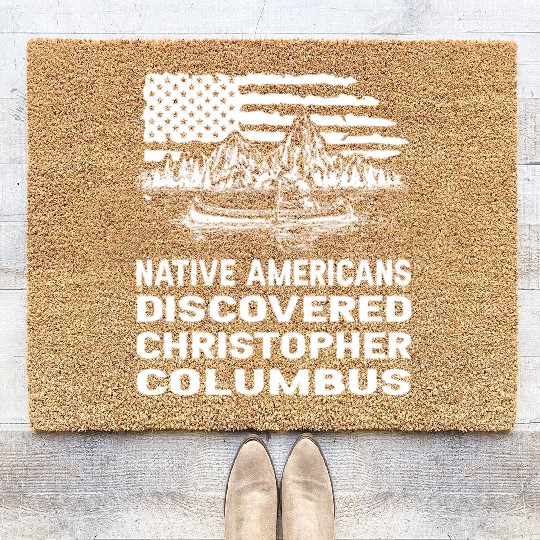 Columbus Day 1492 Coir Doormats