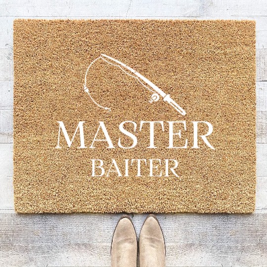 Master Baiter - Fishing Design Coir Doormats