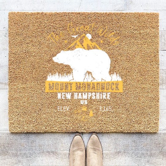 Mount Monadnock New Hampshire Coir Doormats