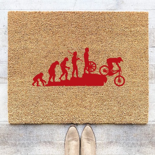 Evolution Downhill Mountain Bike Mtb Mountain Biki Coir Doormats